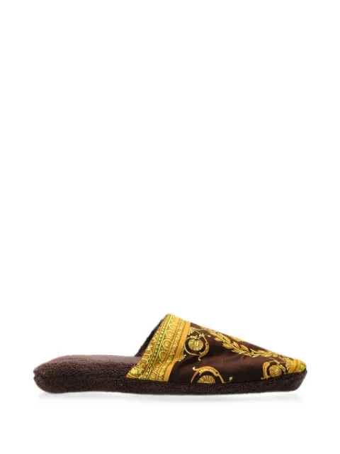 Versace Home Slippers met Barocco-print