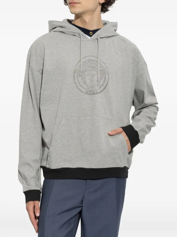 Versace メドゥーサ パーカー | グレー | FARFETCH JP