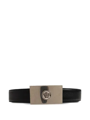 Versace メドゥーサ レザーベルト | ブラック | FARFETCH JP
