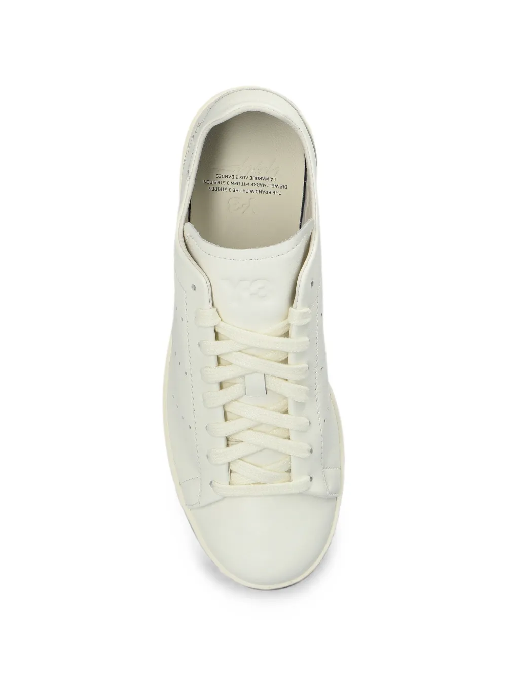 Y-3 Stan Smith leather sneakers Beige