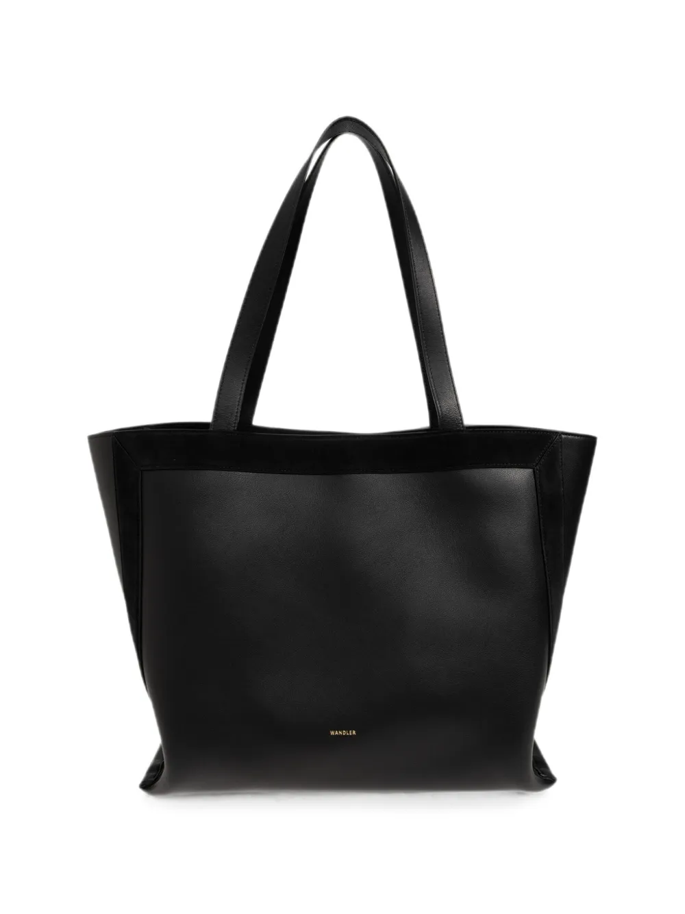 Wandler Ida medium leren shopper Zwart