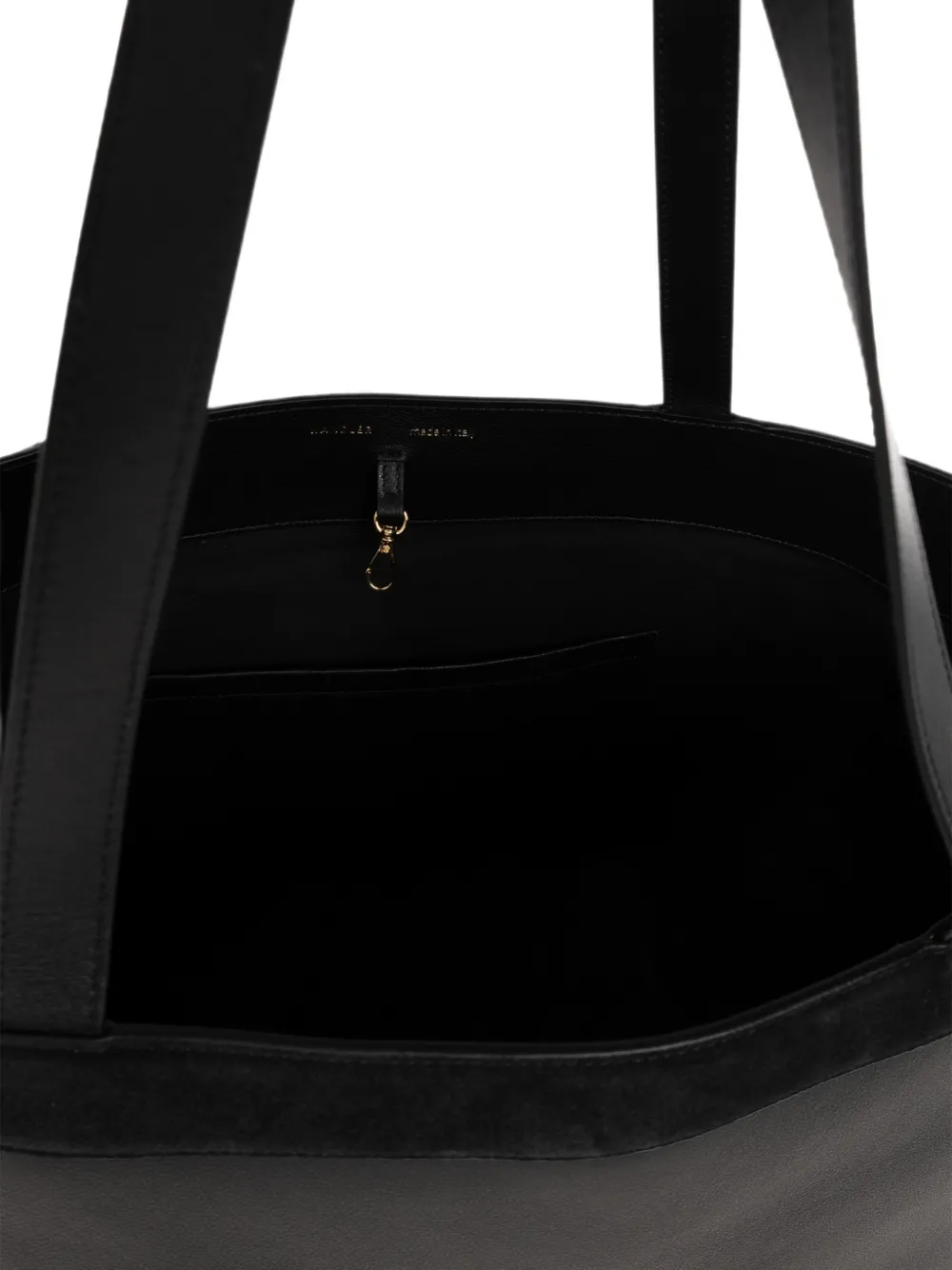 Wandler Ida medium leren shopper Zwart