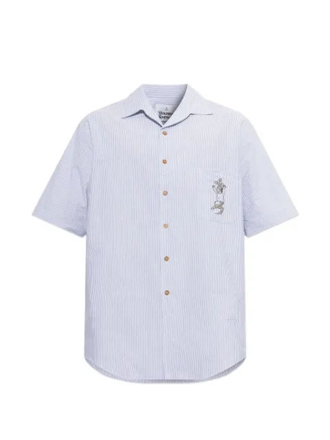 Vivienne Westwood chemise rayée à logo brodé Bowling
