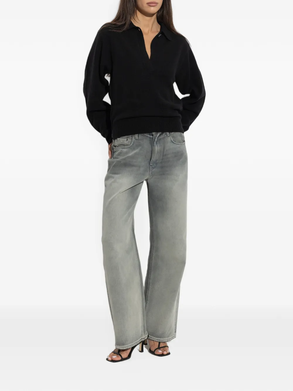 Haikure Winny Smoke jeans Grijs