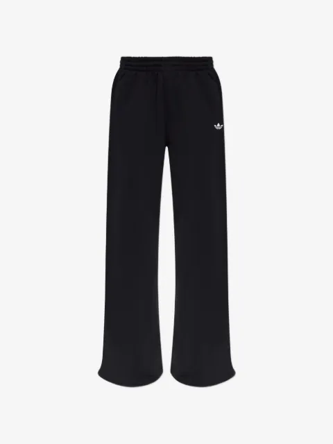 adidas logo-embroidered track pants