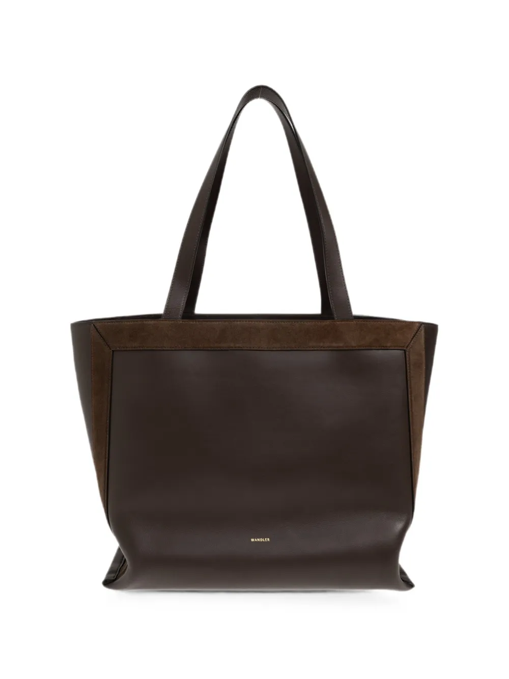 Wandler Mittelgrosse Ida Tote Bag Mit Wildledereinsätzen In Brown