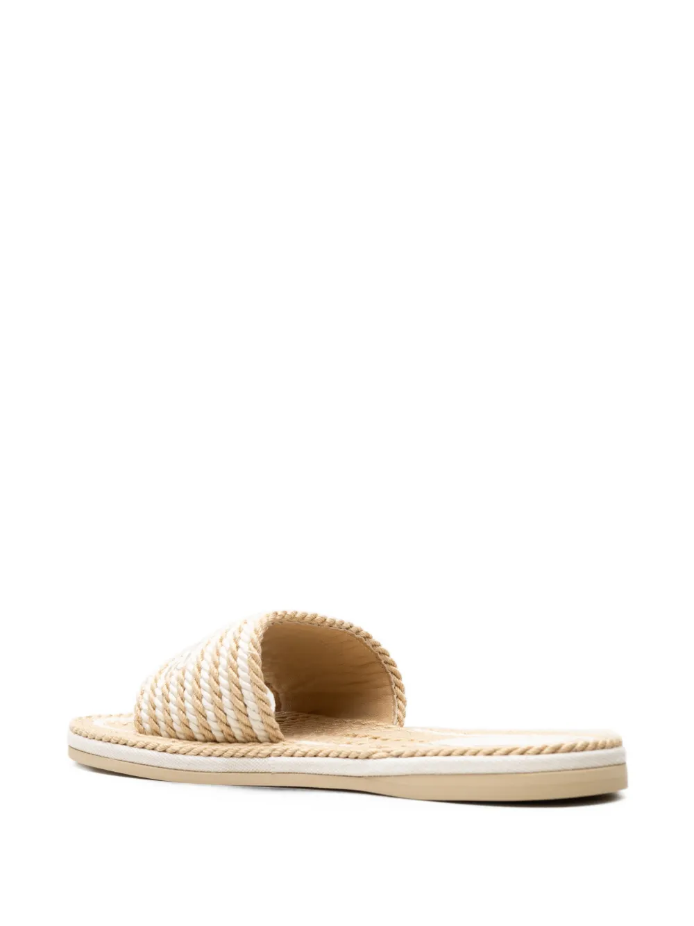 Chloé Woody rope-detail sandals Beige