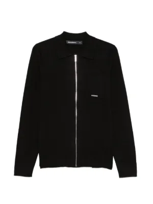 J.LAL Ash ジップアップ カーディガン | ブラック | FARFETCH JP