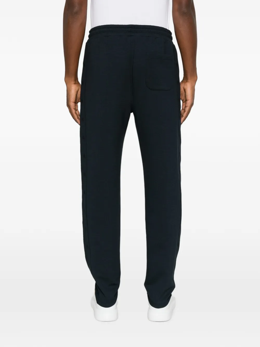 Karl Lagerfeld Trainingsbroek met geborduurd logo Blauw