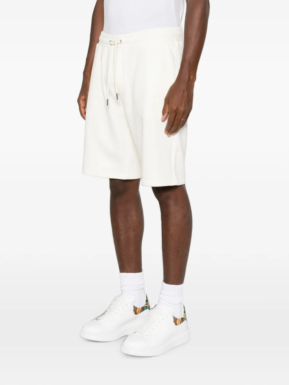 Karl Lagerfeld Shorts met trekkoord Beige