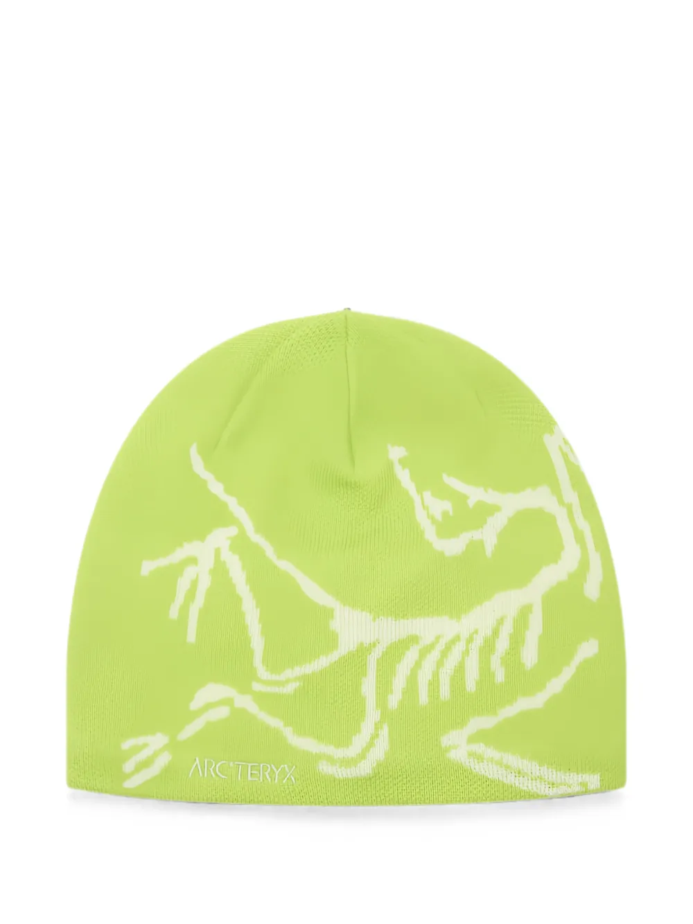 Arc'teryx Logo-intarsia Beanie Hat In Green