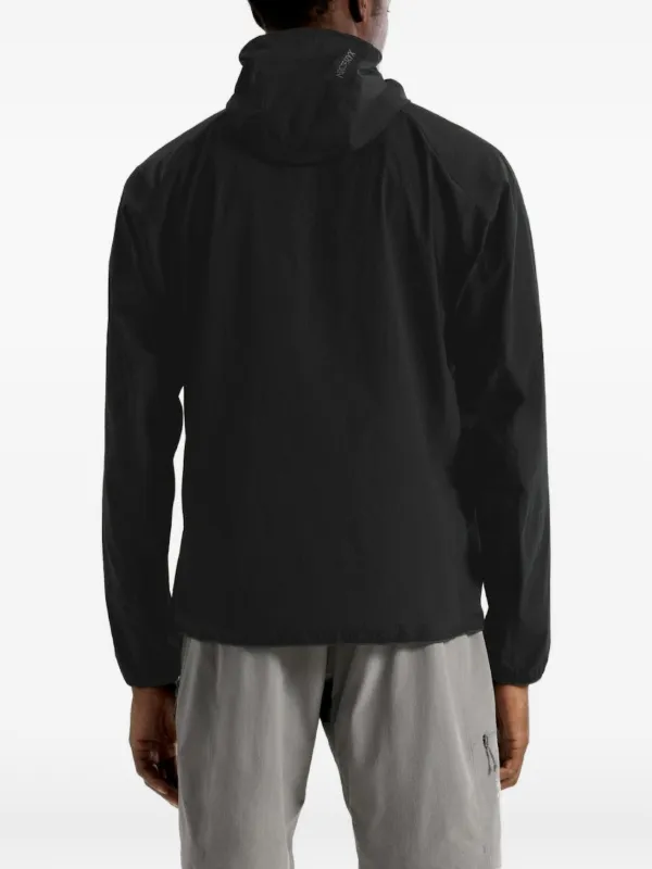 Arc'teryx Ossa ハーフジップ フーデッドジャケット | ブラック
