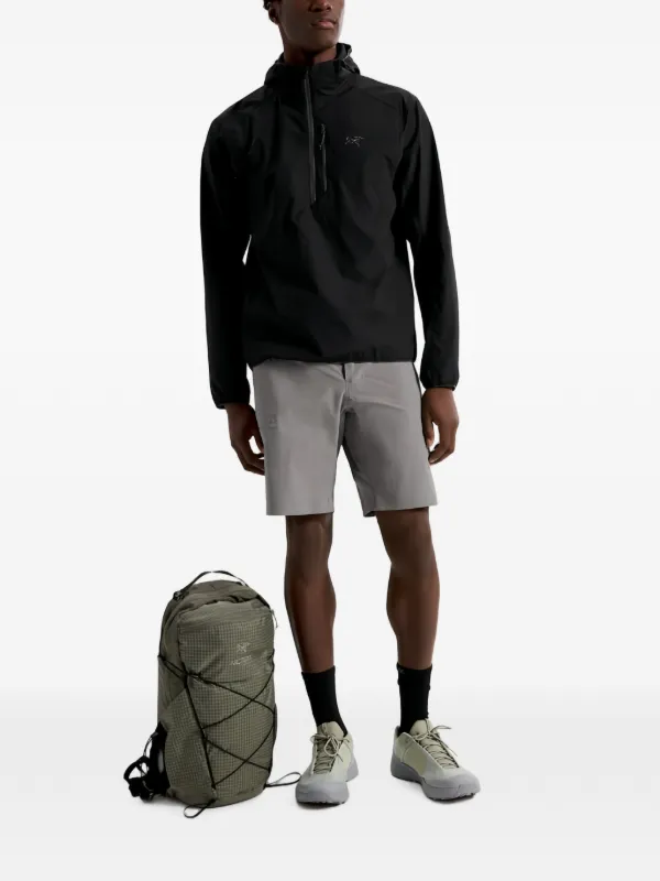 Arc'teryx Ossa ハーフジップ フーデッドジャケット | ブラック