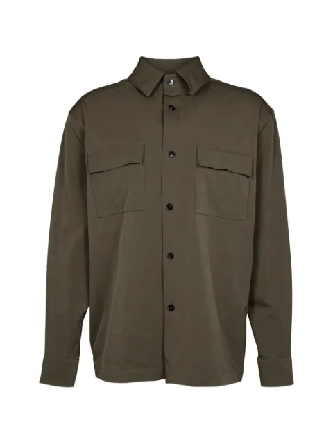 Karl Lagerfeld flap-pocket shirt