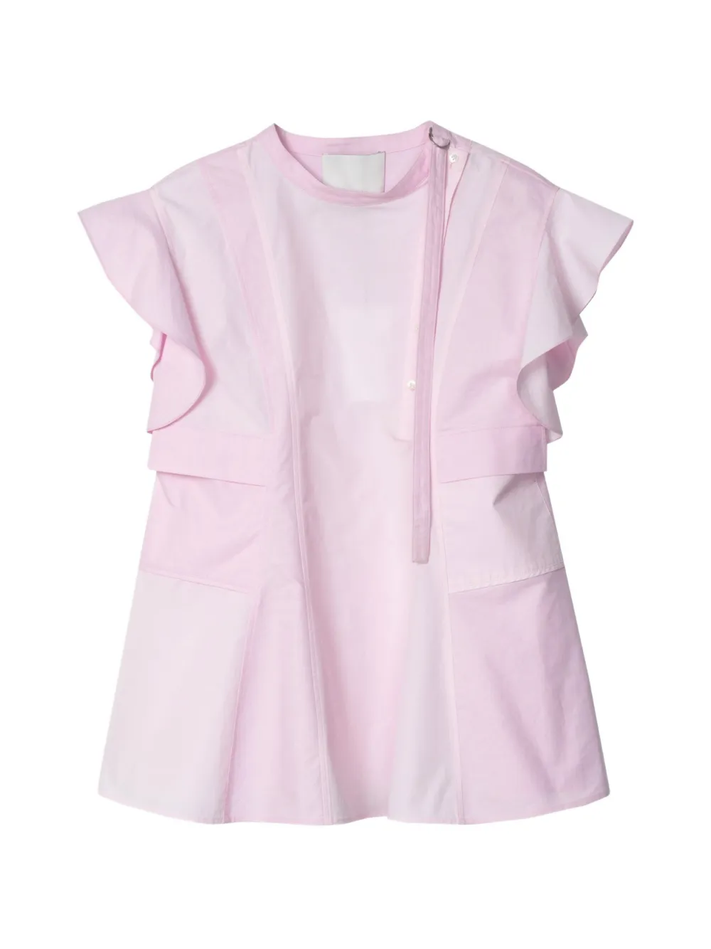 3.1 Phillip Lim Blusa con ruches - Rosa