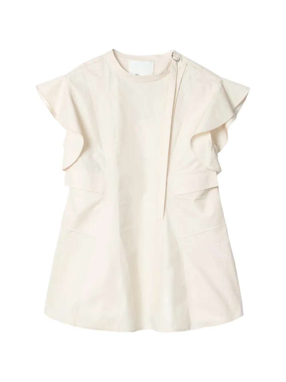 3.1 Phillip Lim Gerüschte Bluse - Nude