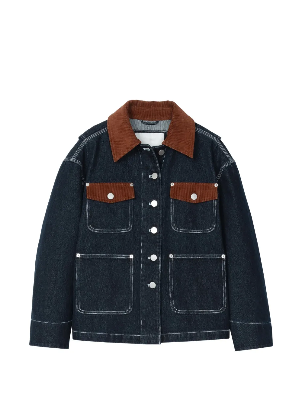 3.1 Phillip Lim Jacke mit langen Ärmeln - Blau