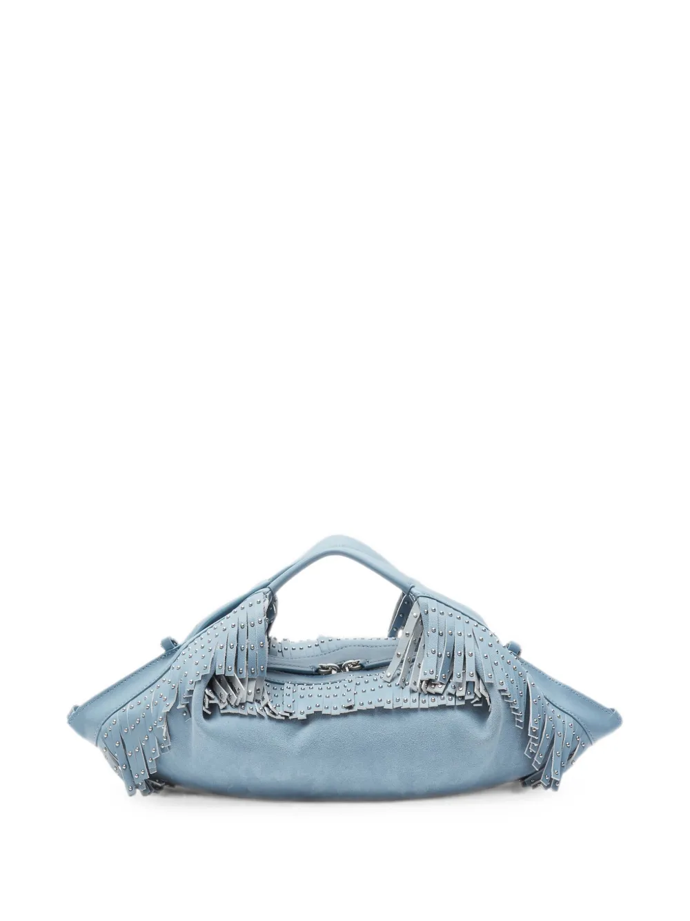 3.1 Phillip Lim Luna mini-schoudertas met franje Blauw
