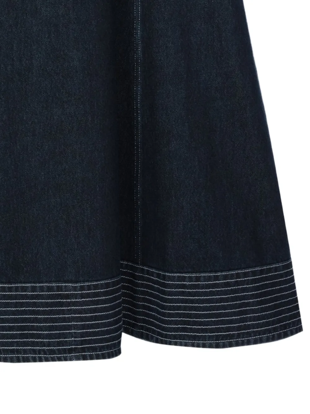 3.1 Phillip Lim Midi-jurk met korte mouwen Blauw