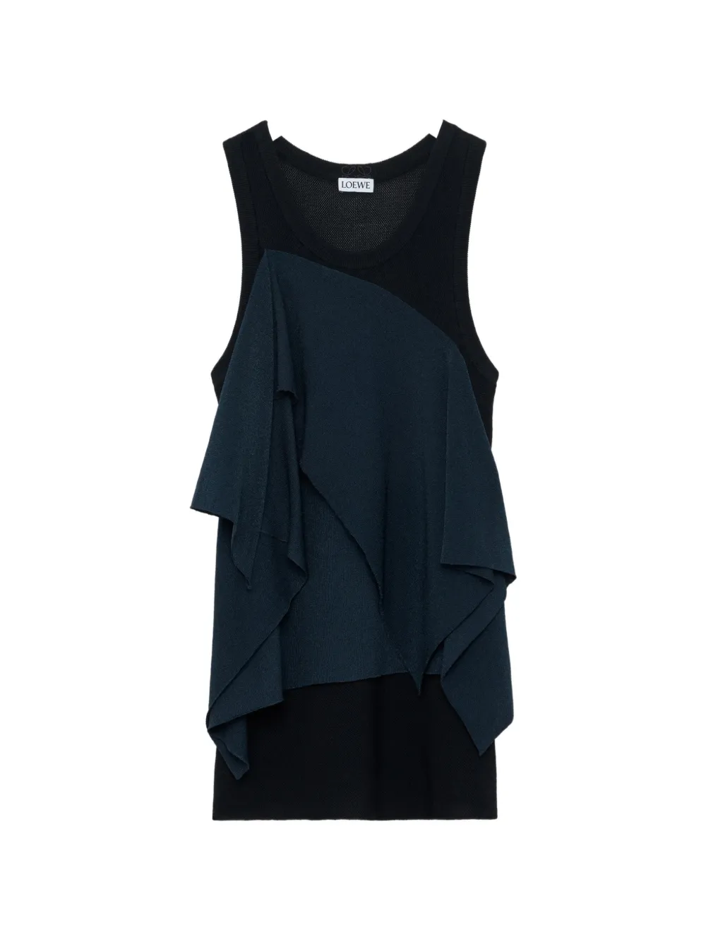 LOEWE draped sleeveless top