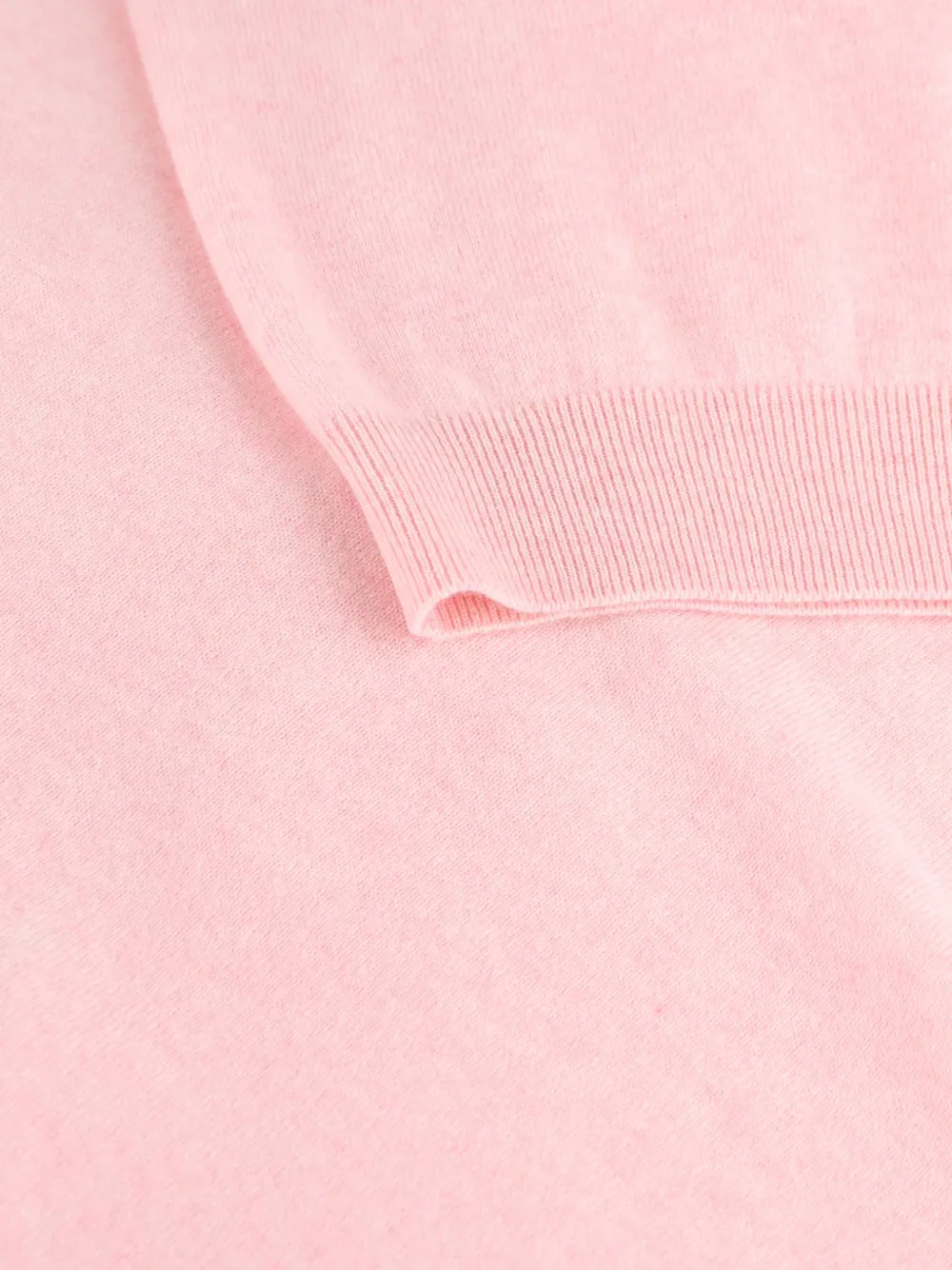 Loro Piana Sergio trui met polokraag Roze