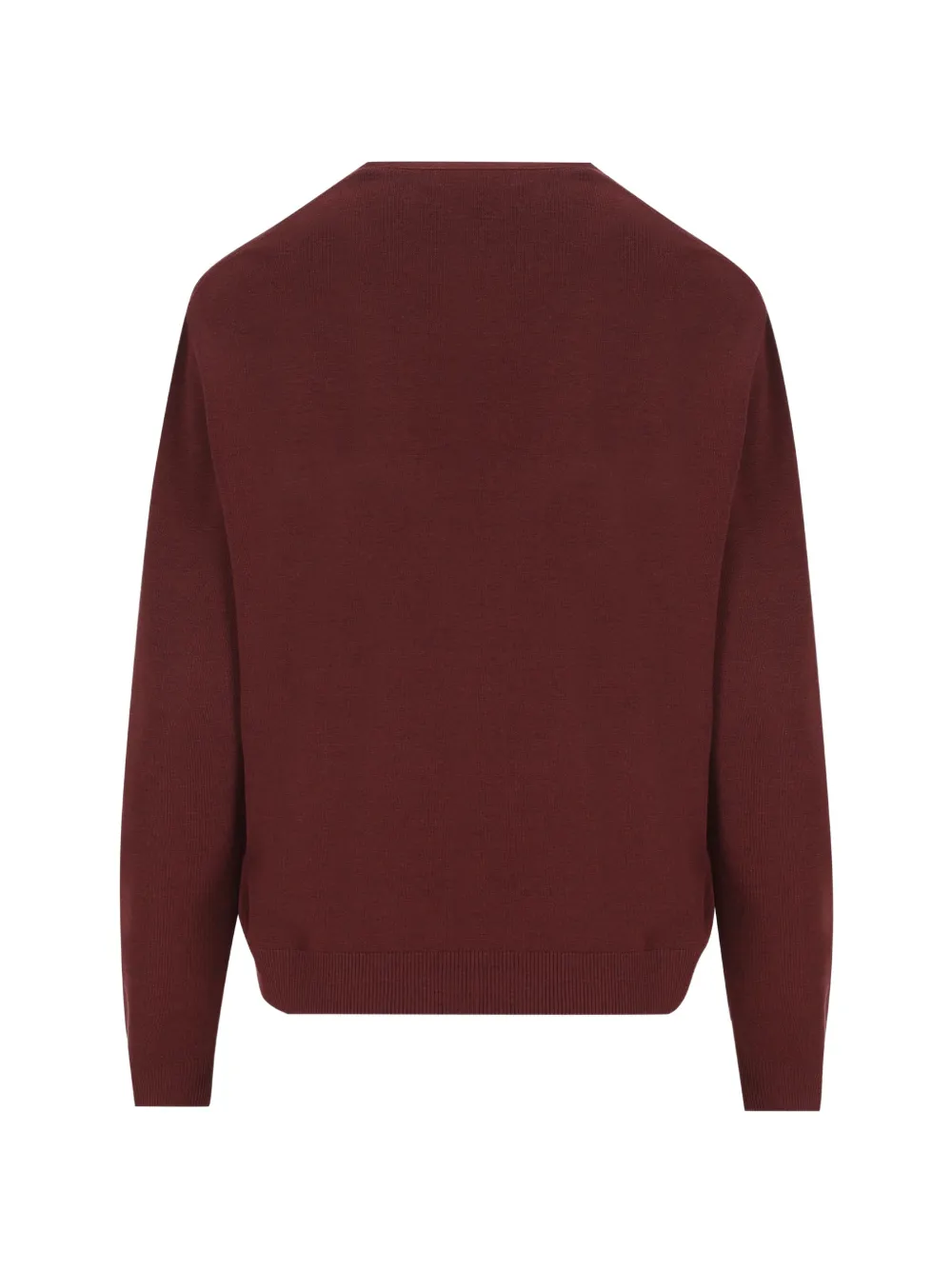 Loro Piana Siena vest met knopen en V-hals Rood