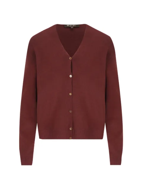 Loro Piana Siena V-neck button-up cardigan