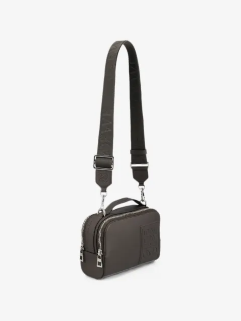 LOEWE Anagram-motif leather shoulder bag