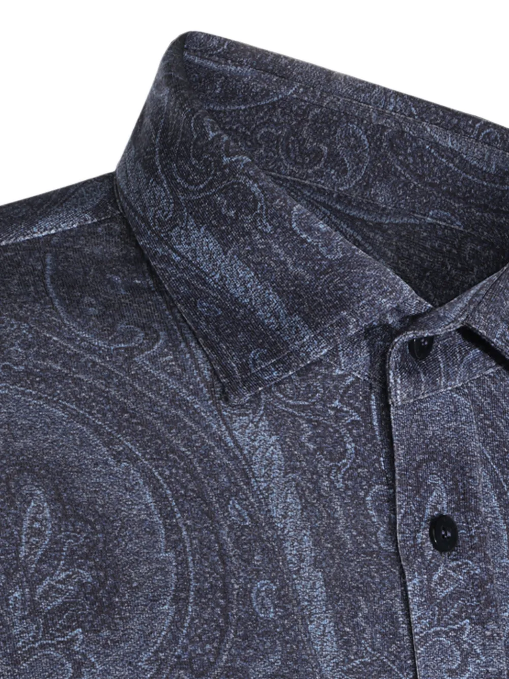 ETRO Overhemd met paisley-print Blauw