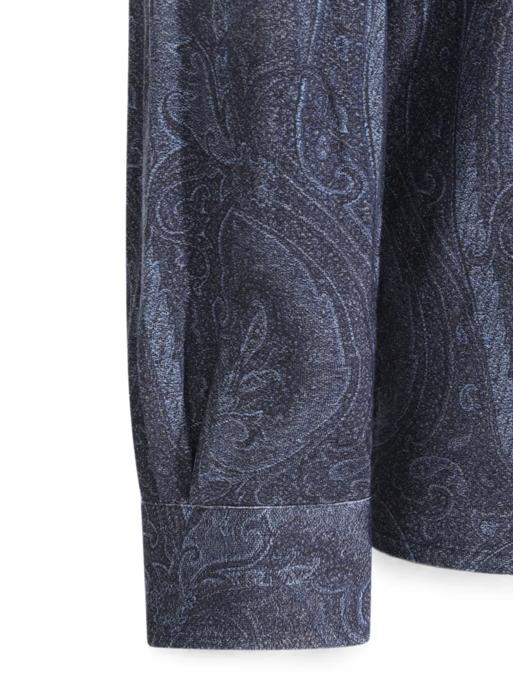 ETRO Overhemd met paisley-print Blauw
