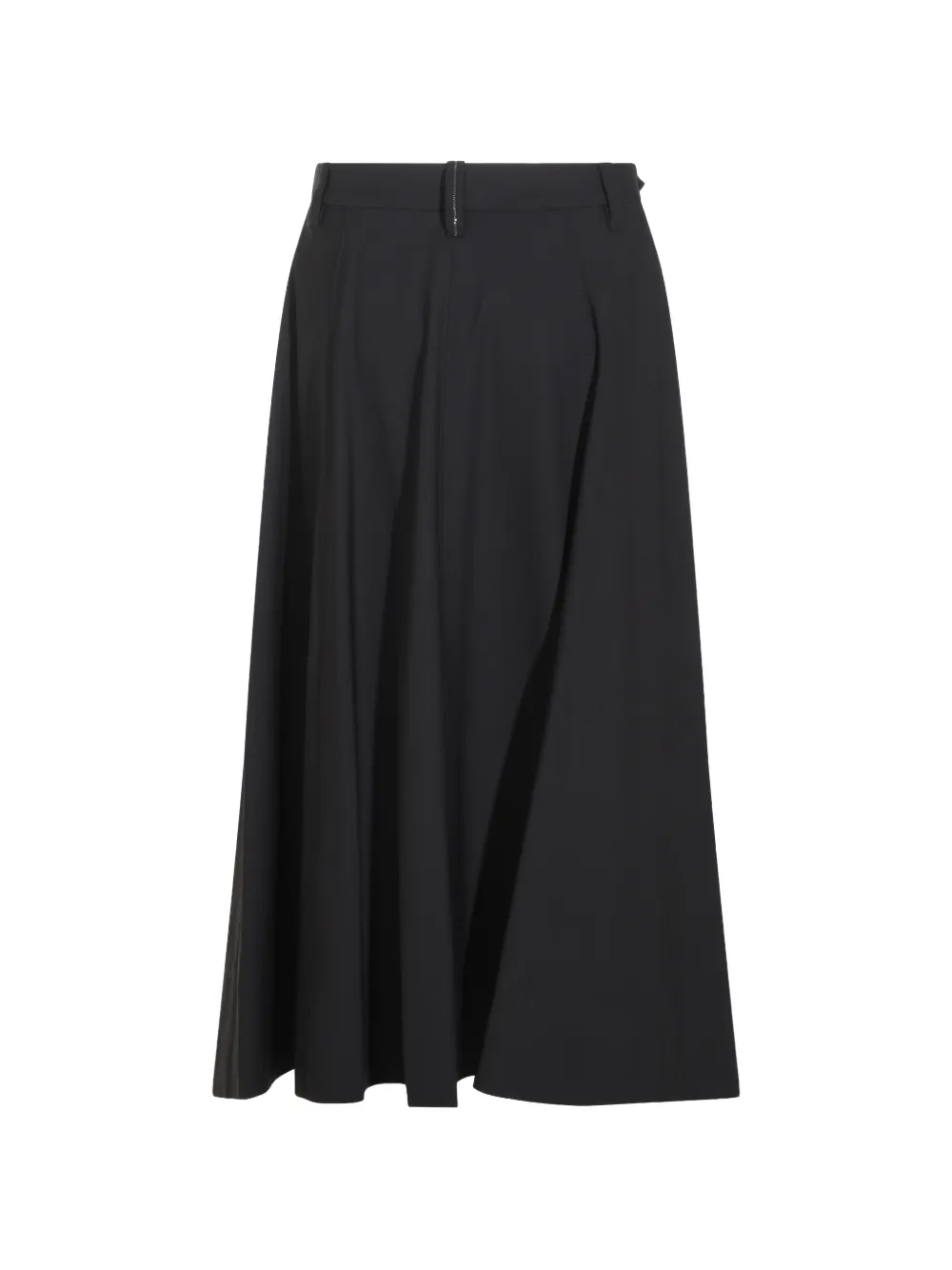 Brunello Cucinelli A-lijn midi-rok Zwart
