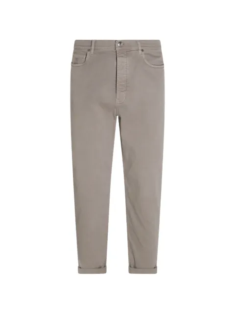 Brunello Cucinelli jeans con parche del logo