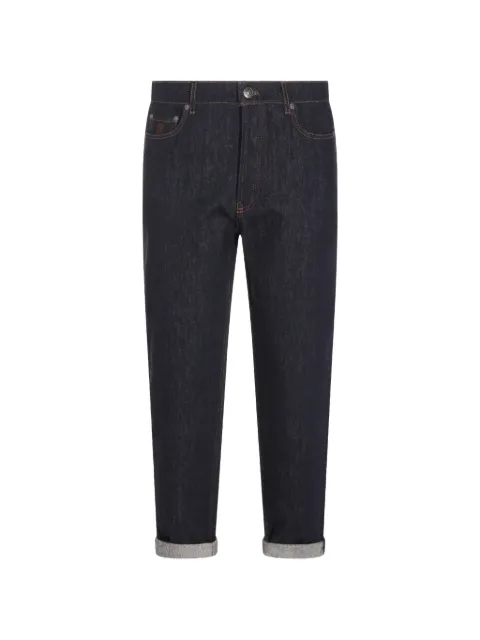 Brunello Cucinelli Jeans mit Kontrastnähten