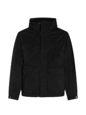 Stone Island ジップアップ シャツジャケット | ブラック | FARFETCH JP