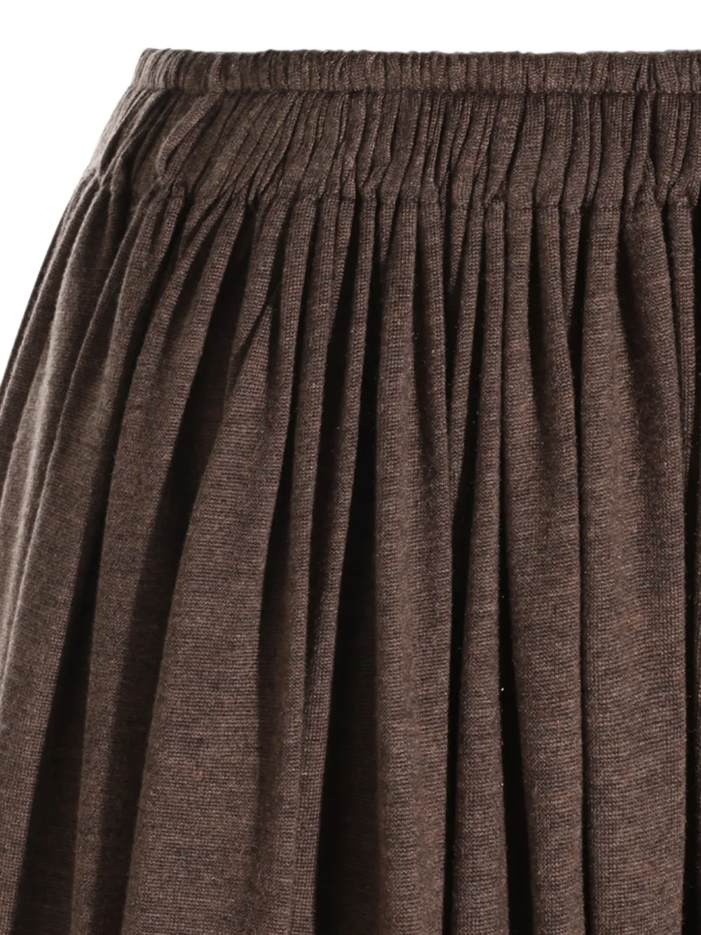 Max Mara Gesmockte maxi-rok Bruin