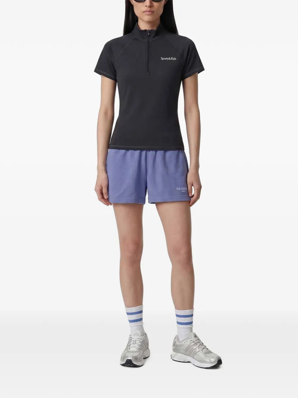 Sporty & Rich Disco shorts Blauw