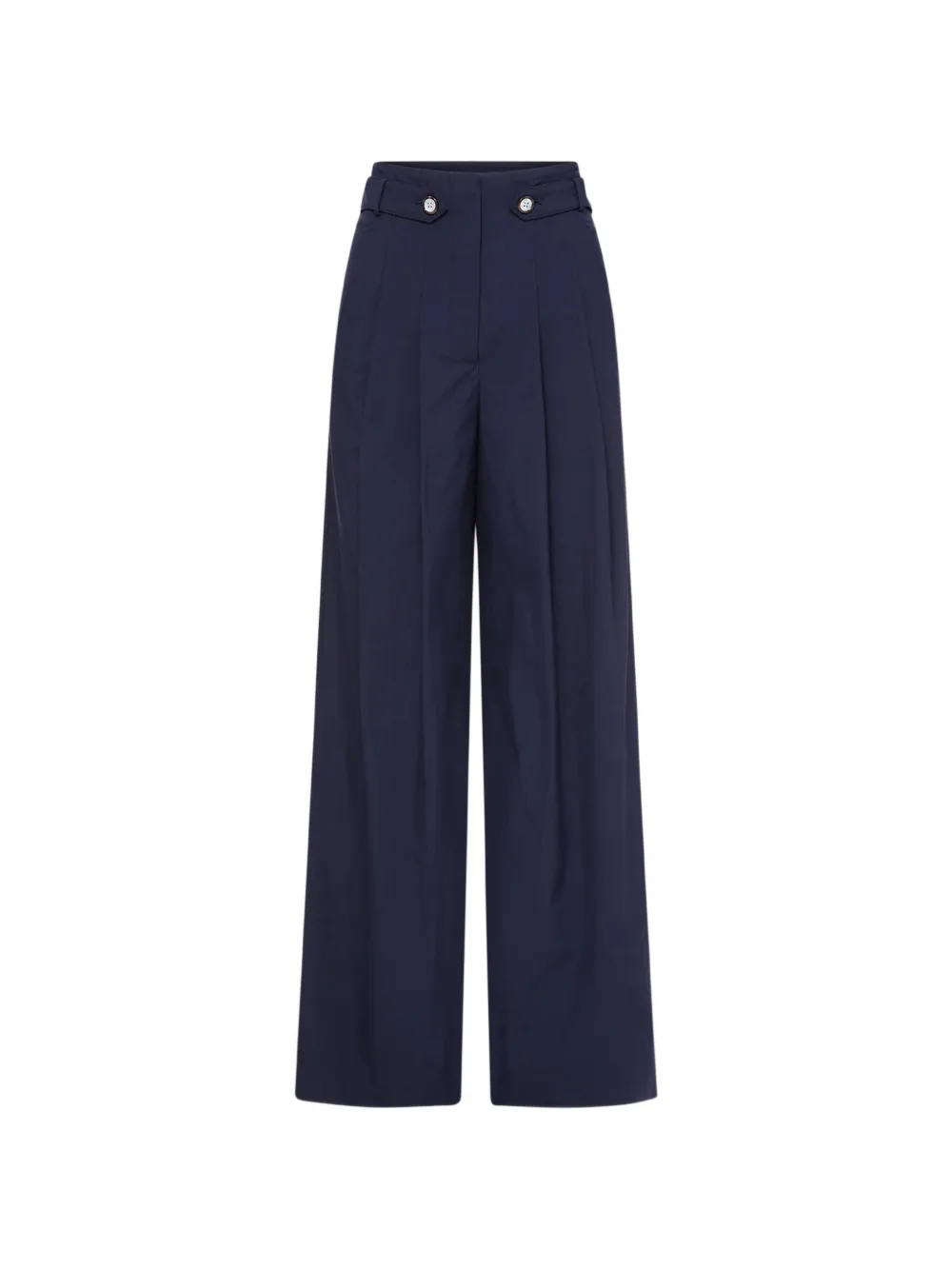 Veronica Beard pleated wide-leg trousers - Blu