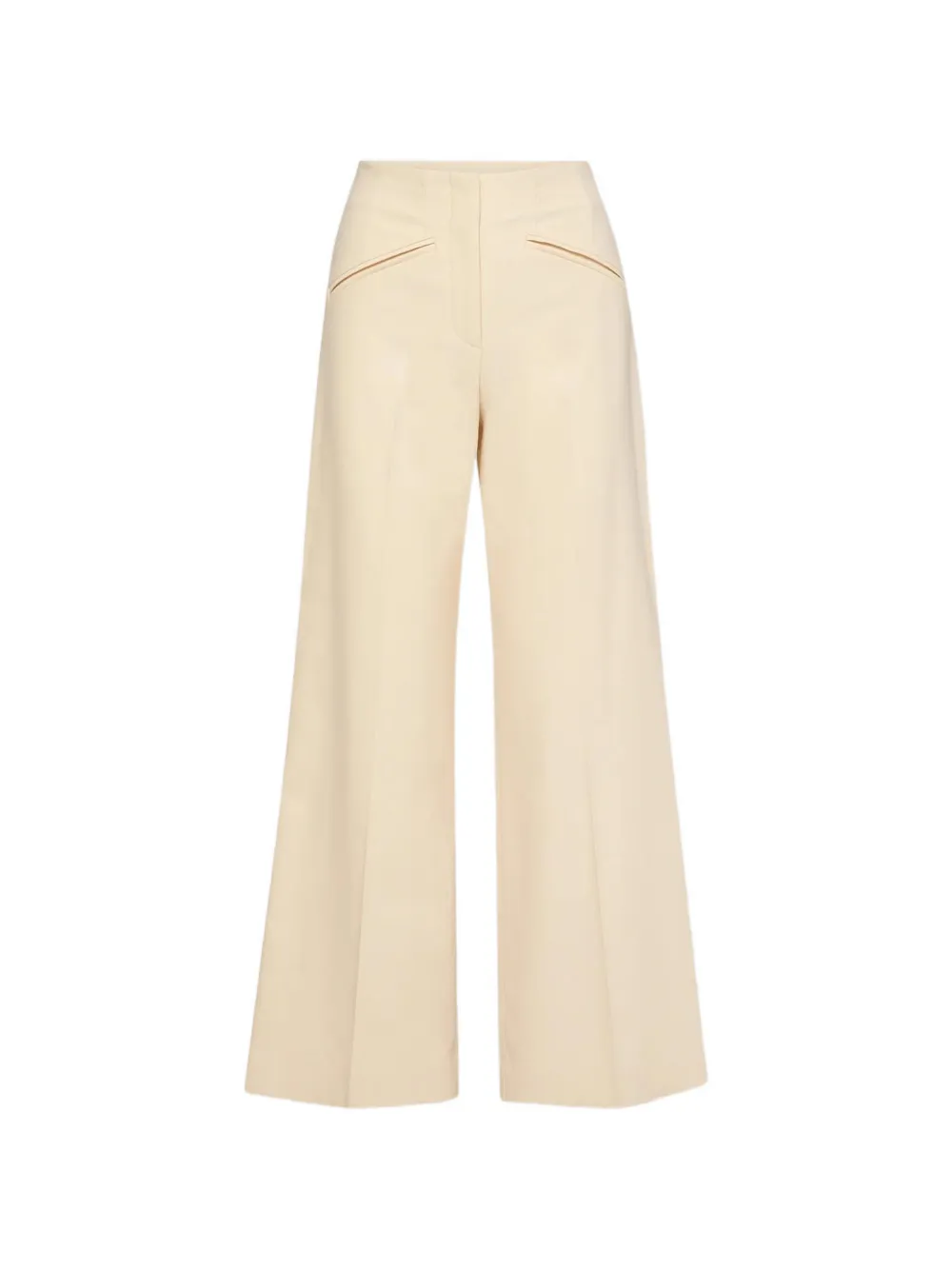 Veronica Beard Cassidee high-waisted wide-leg trousers - Toni neutri