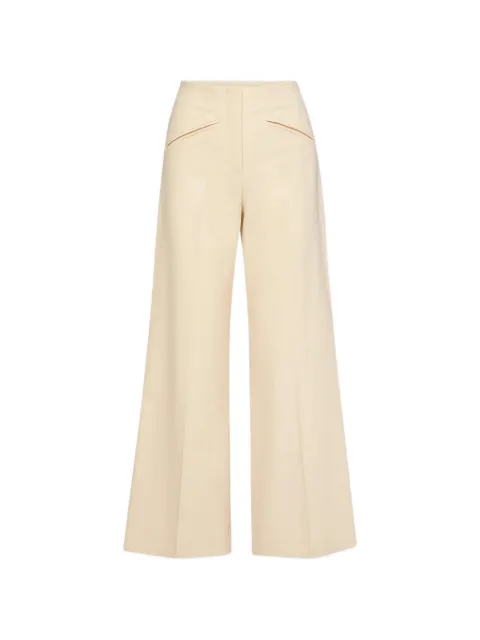 Veronica Beard Cassidee high-waisted wide-leg trousers