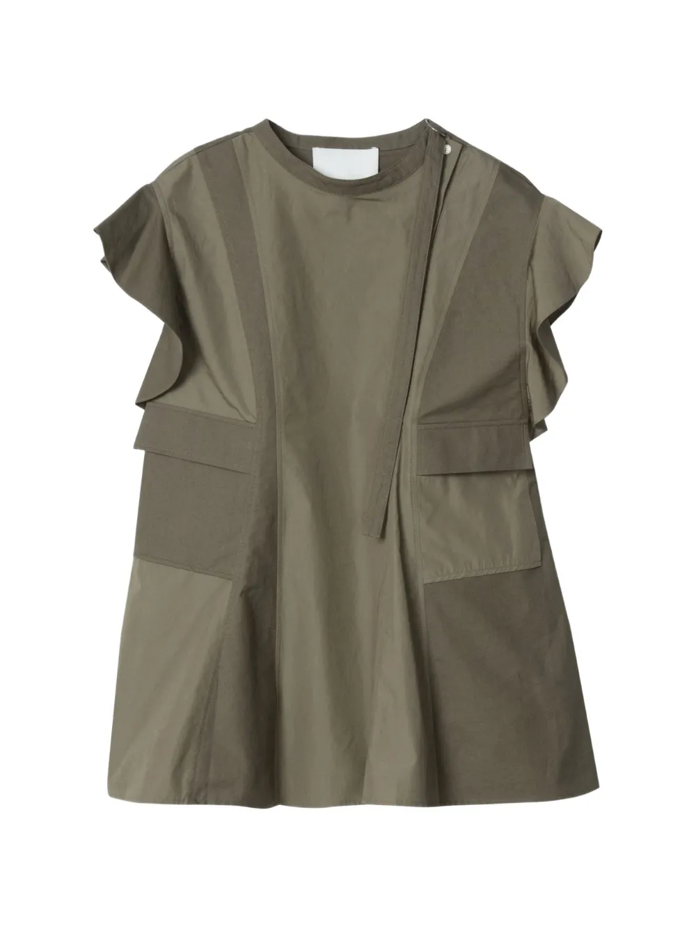 3.1 Phillip Lim Gerüschte Bluse - Grün