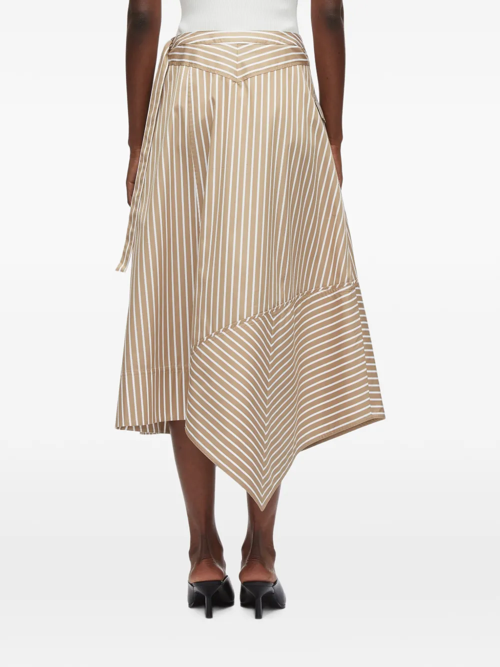 3.1 Phillip Lim Asymmetrische rok Beige