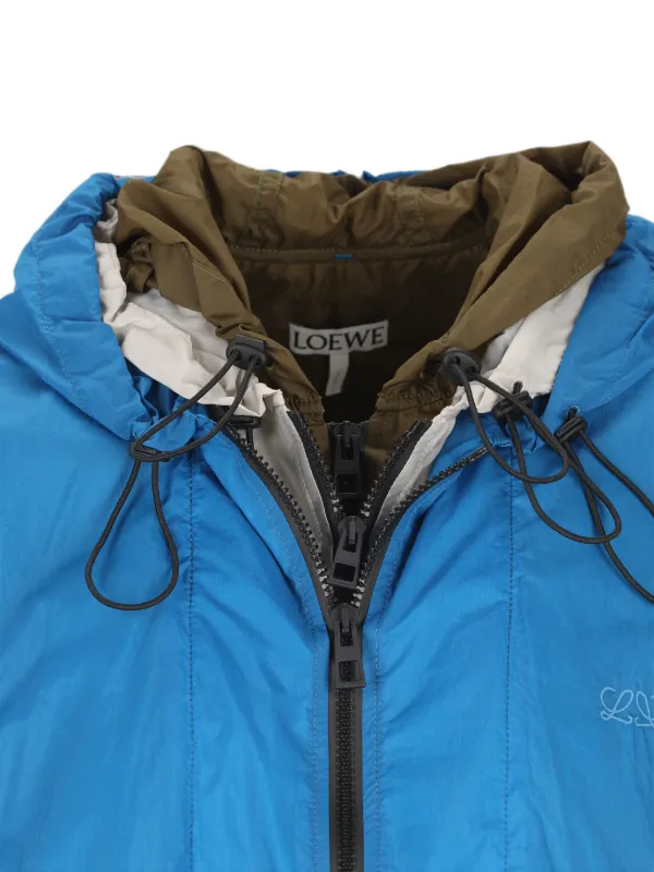 LOEWE Jacket In Technical Shell | Blue | FARFETCH