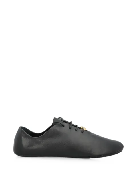 LOEWE pebble soft lace-up shoes in nappa calfskin