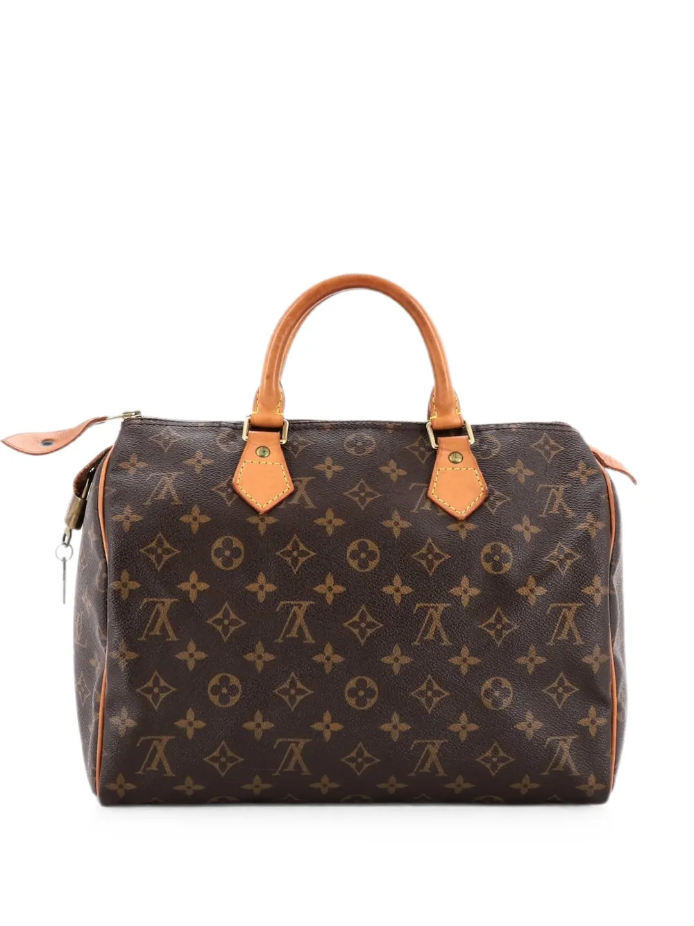 Louis Vuitton Pre-Owned Speedy MonogrammCanvas-Satchel-Tasche 30cm - Braun