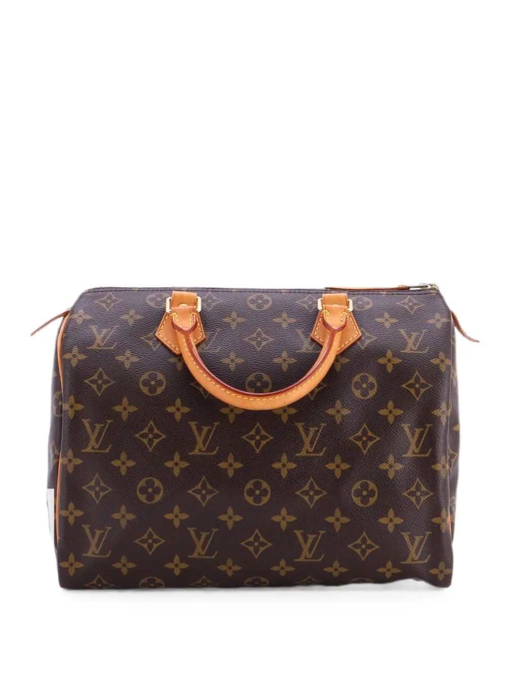 Louis Vuitton Pre-Owned Borsa a tracolla Speedy 30 in tela con monogramma - Marrone