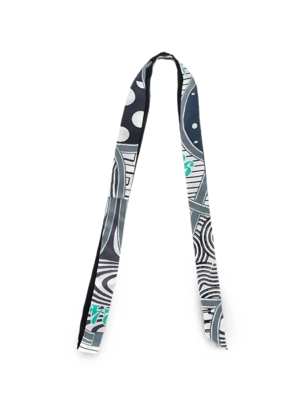 Hermès Pre-Owned Jeu De Soie Twilly scarf - Grau