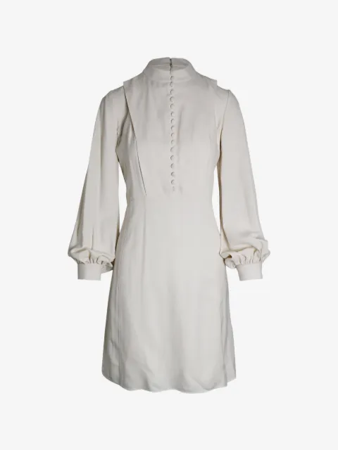 Chloé Vintage puff-sleeve dress