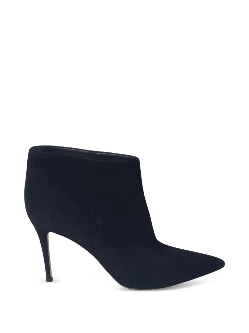 Gianvito Rossi stiletto pointed-toe ankle boots - Nero