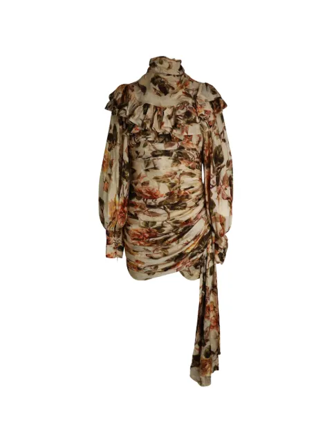 ZIMMERMANN Resistance ruffled floral-print dress