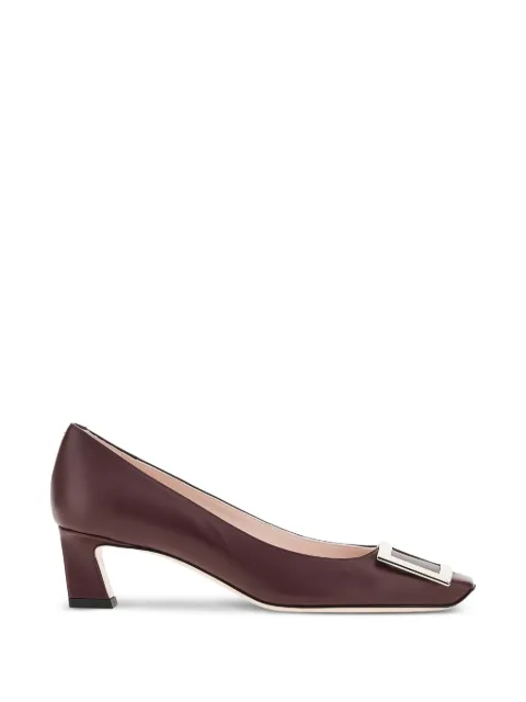 Roger Vivier Belle Vivier buckled leather pumps